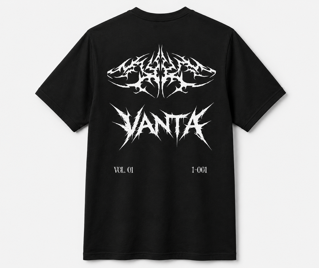 Obsidian Crest Tee (Black)